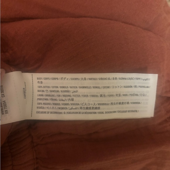 Abercrombie & Fitch Terracotta Top & Pants Set - Picture 12 of 13